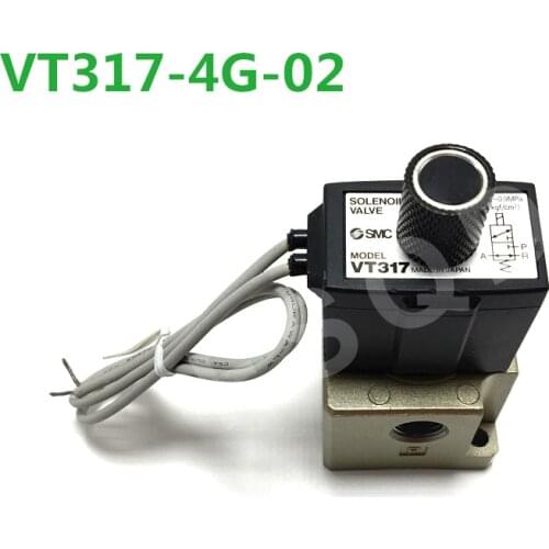 VT317-5DZ-02 VT307-5DZ-02-F VT317V-5DZ-02 VT317-4G-02 VT317V-4G-02 New SMC solenoid valve electromagnetic valve VT series