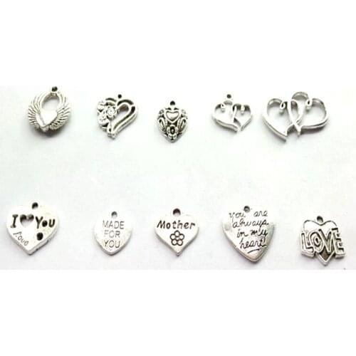 Подвески сердца ZHAOTANGHESILVERJEWELTY China At AliExpress