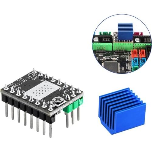 1/2PCS Makerbase MKS TMC2226 2226 Stepper Motor Driver StepStick 3d printer parts 2.5A UART ultra silent VS TMC2209 TMC2208