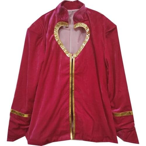 2021 Giorno Giovanna Cosplay Anime JoJos Bizarre Adventure Golden Wind Jojo Cosplay Man woman Costume Pink Suit Uniform Hallowe