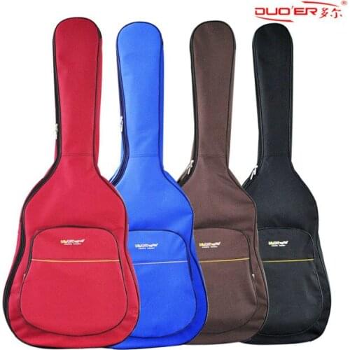 40/41 Inch Guitar Case Waterproof Guitar Bags Customize Factory Wholesale Bass Bags With Double Shoulder Straps