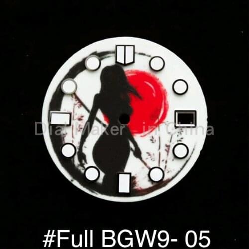 Watch accessories modified all night light SKX007/009/NH35/7S/6R/4R size 28.5mm