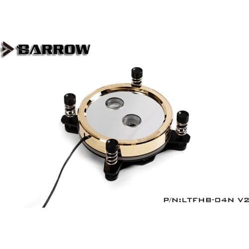 Barrow LTFHBX-04N V2 Gold Plated RGB LRC2.0 CPU Water Cooling Block for Intel 20xx