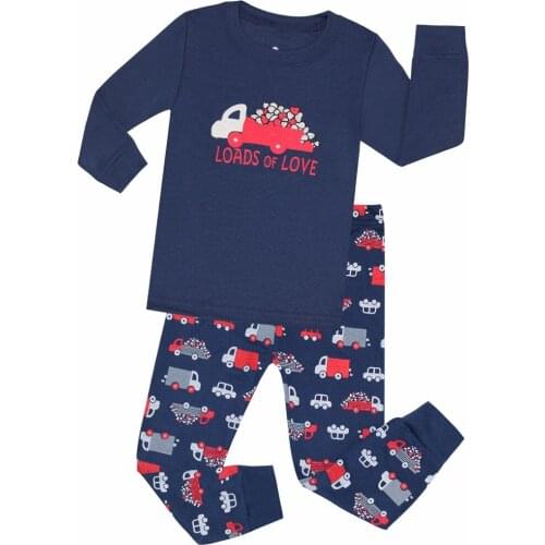 TINOLULING boys car pajamas full sleeve cotton roupas infantis menina high quality children pajama pijamas kids pijama bebe
