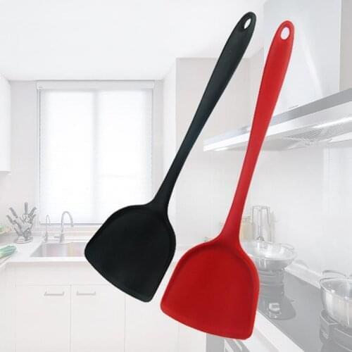 Kitchen Cooking Utensils Turners Creative Silicone Spatula Kitchen Cooking Silicone Non-Stick Spatula Household Cooking Spatula