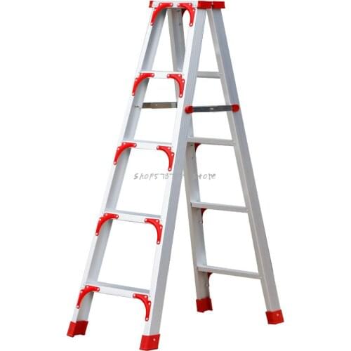 Aluminum Alloy Ladder Household Double Face Miter Ladder Thickened Engineering Ladder Telescopic Folding Ladder Combined Ladder