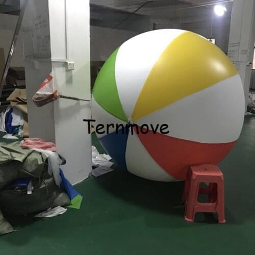 Inflatable 200CM Giant Colorful Volleyball Water Balloons Beach Ball Kids Adult Pool Playing Outdoor Balls