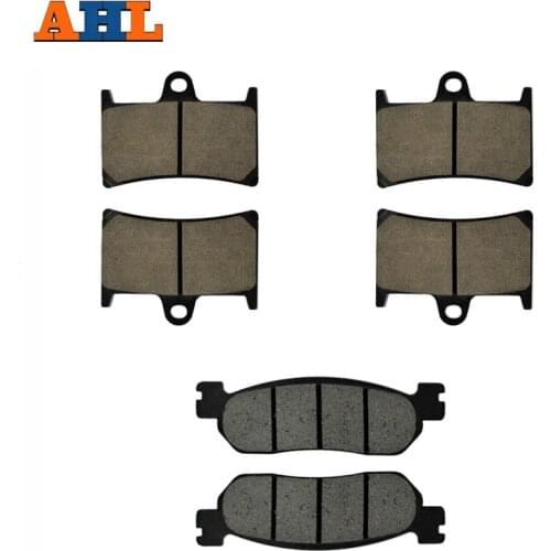 Motorcycle Parts Front & Rear Brake Pads Disks For Yamaha YZF R6 600 (1999-2002) YZF R1 1000 (2002-2003)
