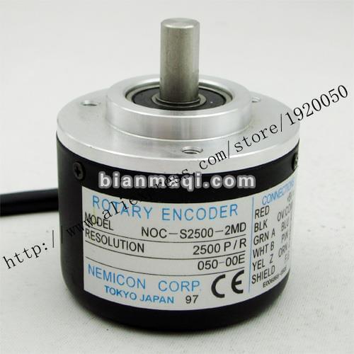 Serves NOC-S2500-2MD close control rotary encoders solid shaft 8mm 2500 cable outer diameter of 50mm