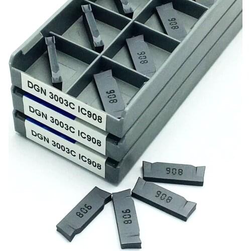Grooving tool DGN 3003C IC908 3mm carbide insert lathe parts tool DGN3003C high quality metal turning tool