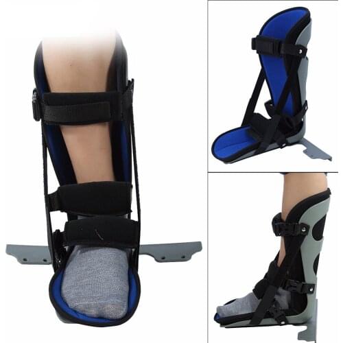 Ankle Support Brace Foot Drop Splint Guard Sprain Orthosis Fractures Ankle Injury Wrap Protector Emergency Correction Supplies