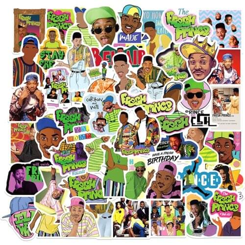 10/30/50pcs/Set The Fresh Prince of Bel-Air Movie Comedy Stickers For Mobile phone cover Computer Guitar Motorcycle Notebook