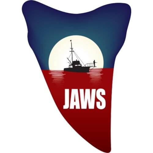 Jaws Badge the great shark Brooch Steven Spielberg Film Enamel Pin Movie Collections