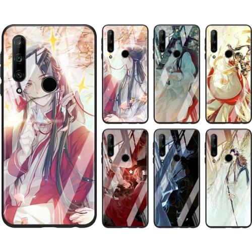 Tempered Glass Hot New Shell Luxury Cover Heaven Official’s Blessing For Honor 30 20 10 9X 8X Pro Plus Lite Phone Case