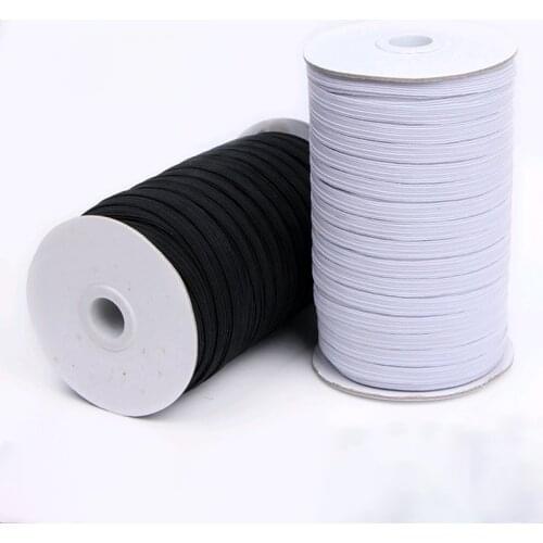 3-14mm Elastic Band Sewing Accessories High Elastico Flat Rubber Band Waist Belt Stretch Rope Craft Clothing Elastique Couture