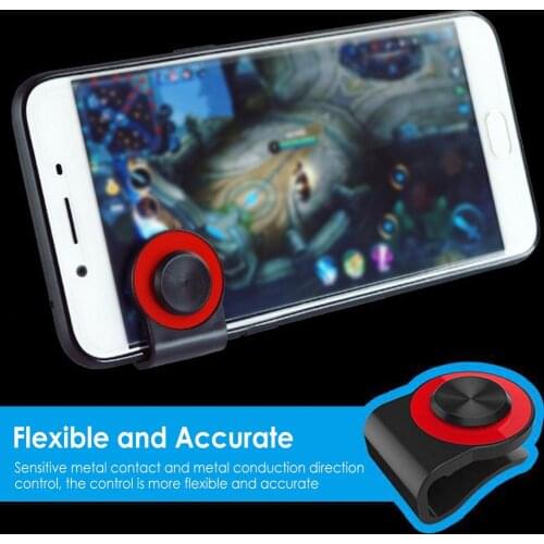 Mobile Phone Joystick Smartphone Mini Touch Screen Joystick Universal Clip-on Clamp For Phone Tablet Arcade Game