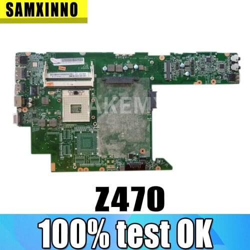 Original for Lenovo Z470 laptop motherboard Z470 DAKL6MB16G0 tested good free shipping