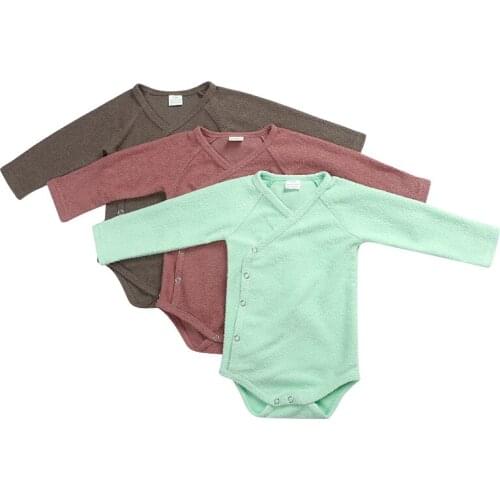 Kaiya Angel Autumn Jumpsuit Baby Boys Girls Clothes Overalls For Newborns Clothing Winter Romper 3pcs Wholsale