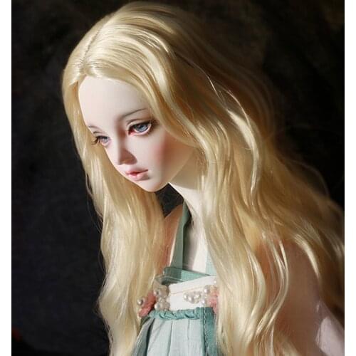 1/3 Bjd SD Doll Wig Wire Long Wavy For BJD Super Hair Wig