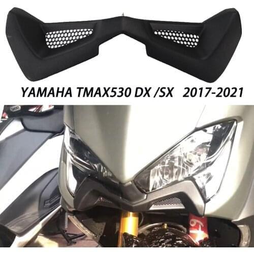 FOR Yamaha TMAX530 TMAX 560 2019-2021 TMAX 530 DX 2017-2020 Front Motorcycle Aerodynamic Fairing Winglets Cover Protection Guard