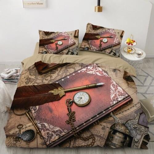 Luxury 3D Bedding set Europe Queen King Double 240x220 Duvet cover set Bed linen Comfortable Blanket/Quilt cover Bed Set red