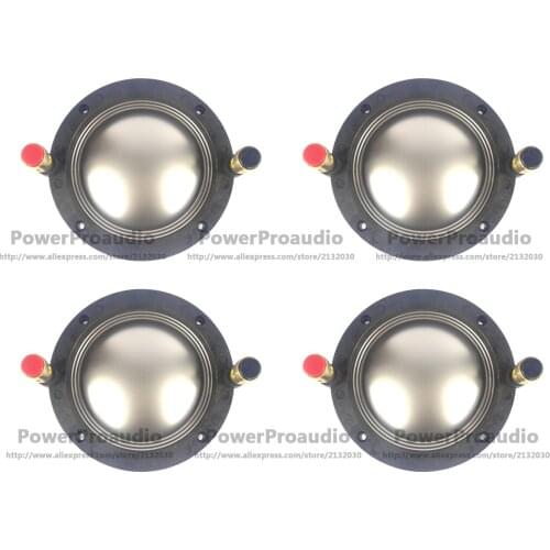 4pcs Replacement Diaphragm for P Audio Turbosound SD750N.8RD for SD750N SD740N Driver 72mm Aluminium wire