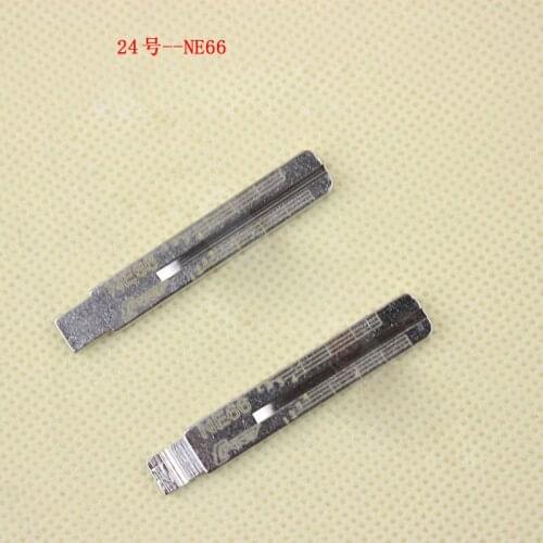 NO.24 NE66 Replacement Key Blade for Volvo S80 Car Key Blanks with scale mark