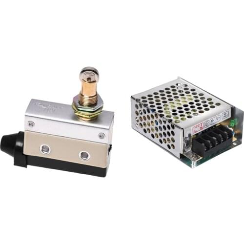 12V 3.2A 40W Switch Power Supply Driver Transformer 110-220V with TZ-7311 Actuator Momentary Mini Switch
