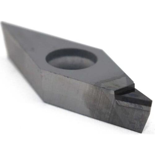 VBGT160402 2PCS carbide inserts CNC lathe tool PCD Diamond insert suit for aluminum processing blade