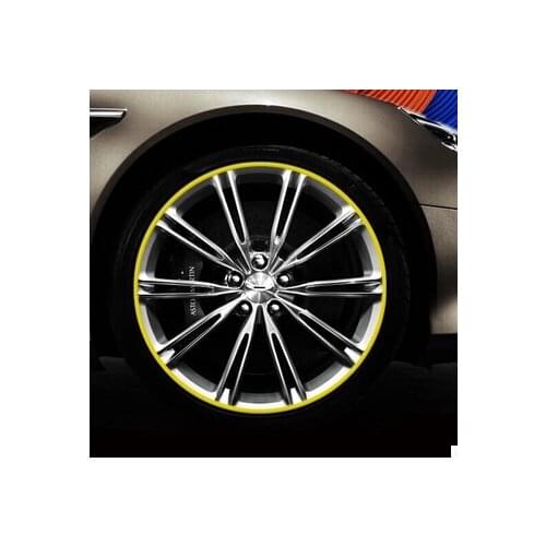 Car-Styling Wheel Hub Rim Protection Sticker For Mercedes-Benz all class A B C E S G M ML CL CLK CLS GL GLK R SL SLK SLS-Series