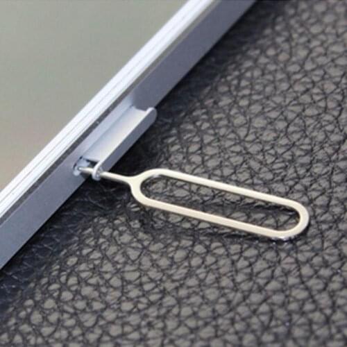 Universal 100 pcs SIM Card Tray Removal Remover Eject Pin Needle Key Tool For iPhone Sumsang mei zu xiaomi lg huawei