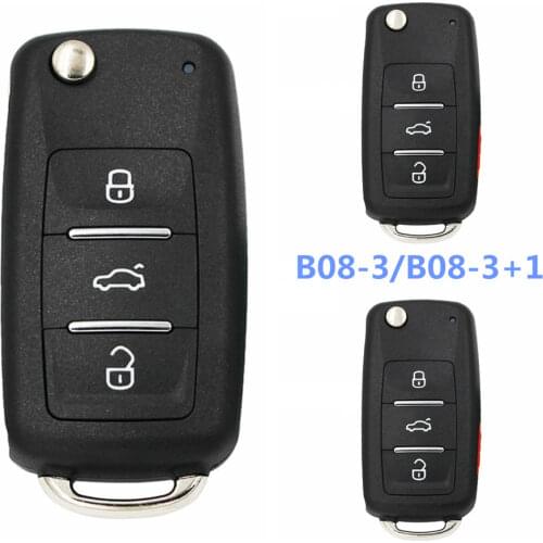 KEYDIY B08-3 B08-4 3/4 Buttons Universal B Series KD Remote Car Key For KD900/MINI KD/KD-X2