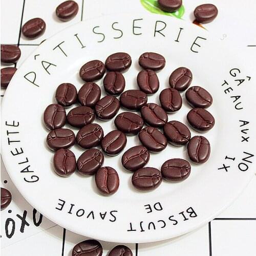 24 pcs Simulation Coffee beans fridge magnet office photo message note refrigerator stickers strong neodymium magnets home deco