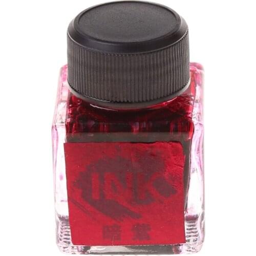 25ml Bottled Smooth Writing Fountain Pen Ink Refill School Student Stationery