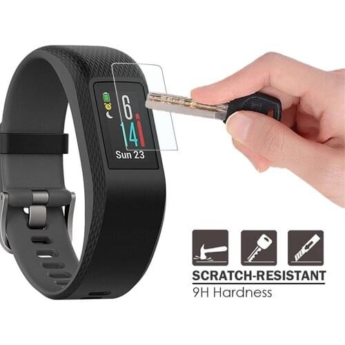 3Pcs 9H 2.5D Premium Screen Protector HD Film For Garmin Vivosport Smart Watch Wristband For Garmin Vivo Sport Tempered Glass