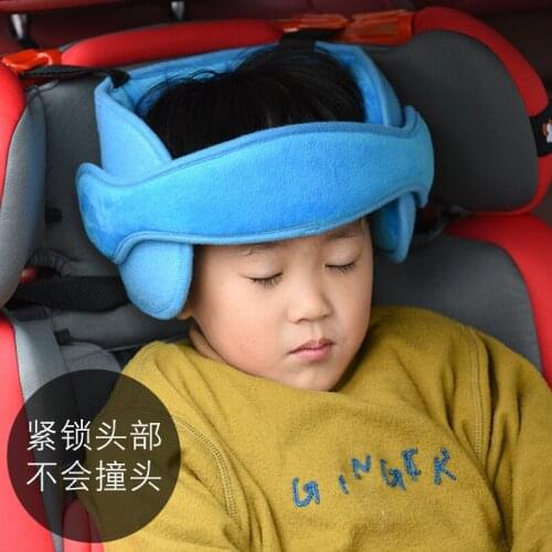 Childs Head Fixed Pillow Child Car Safety Seat Headrest Sleep Aid With Protective Pad Childrens Pillows For Cars