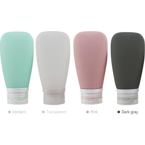 38/60/90ml Leak-proof Nordic Travel Bottle Portable Essence Shampoo Gel Shower Bottles Skin Care Container Silicone Bottles
