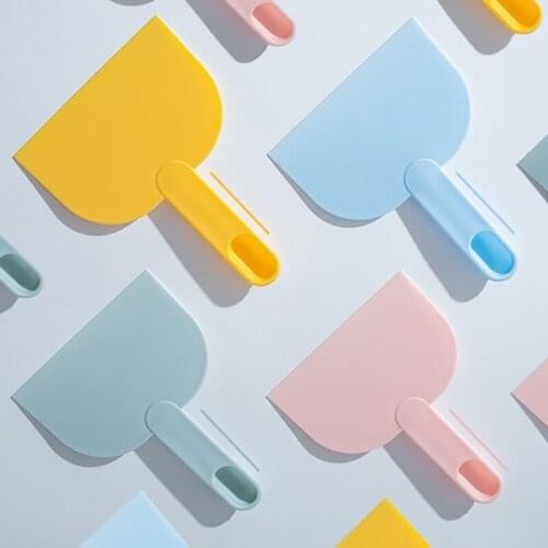 Multifunction Dough Cutter Food Grade Plastic Cream Spatula Pastry Bread Scraper Kitchen Baking Tools