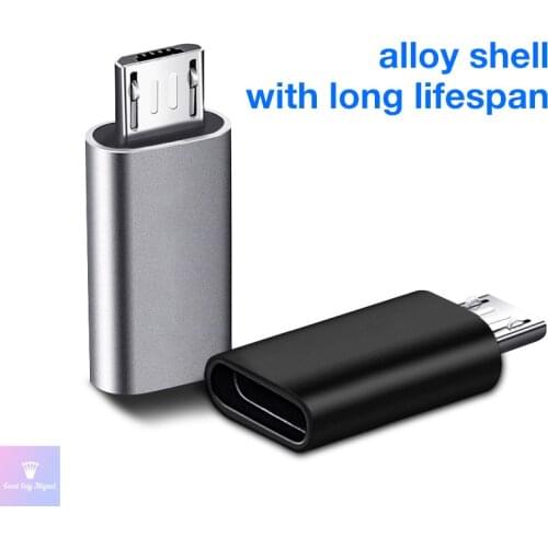 2021 New USB Type C Female to microUSB Micro USB Male Adapter to Type C Converter Data Fast Charge Adaptor for Redmi Huawei