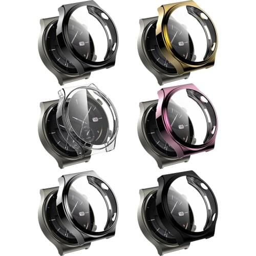 Protector bumper huawei Watch 2 pro/GT2 46 mm TPU cover Case for HUAWEI watch GT 2 46mm strap band soft Plated All-Around Screen