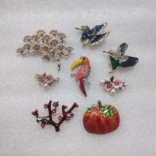 8 Pcs/set 2020 Time-limited Hot Sale Tin Alloy Casual/sporty Brincos Para As Mulheres Aros Mujer Oreja Earringsbrooch