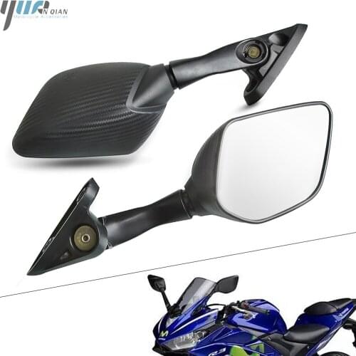For YAMAHA YZF R3 R25 R15 YZF-R3 YZF-R25 YZFR3 2014 2015 2016 2017 Motorcycle Rear View Rearview Mirror Motorbike Side Mirrors