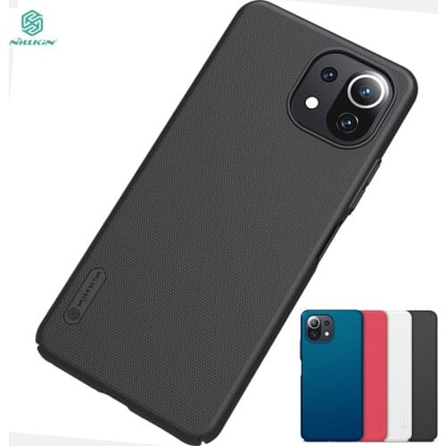 For Xiaomi mi 11 Lite 4G 5G Case Cover NILLKIN Fitted Cases For Xiaomi mi 11 Lite 4G 5G Super Frosted Shield Hard Case