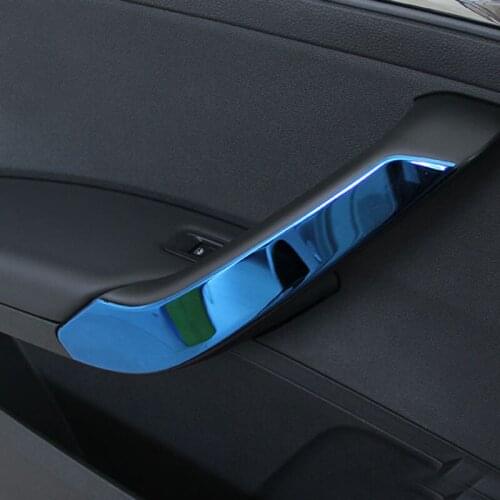 4pcs for skoda RAPID 2013-2020 Inner door handle Decorative cover