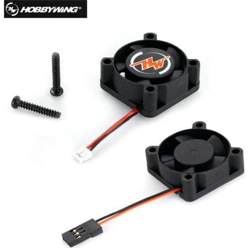 Hobbywing 5V-6V DC Motor ESC Cooling Fan 20/25/30/35/40mm For Quicrun Ezrun XERUN ESC/Motor RC Model parts