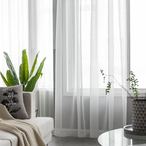 ENHAO Tulle On The Windows