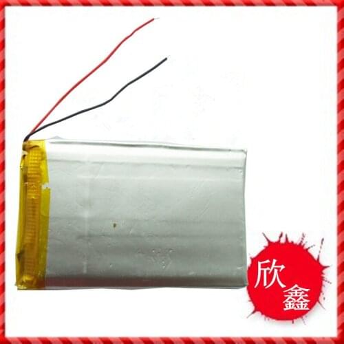 104670 3.7V lithium battery 3500mAh large capacity polymer battery GPS mobile power core Rechargeable Li-ion Cell