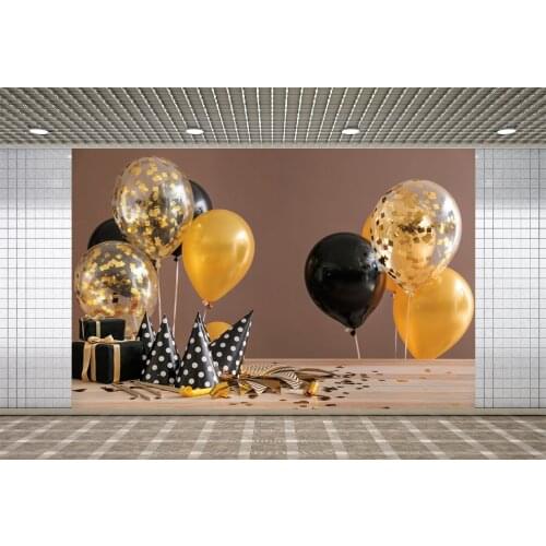 Lyavshi Birthday Balloons Gifts Hats Photography Backdrops Photographic Backgrounds For Photo Studio Photozone Props Photophone