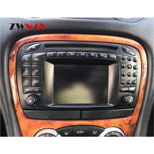 CARPLAY Android 10 Car GPS Navigation Radio Multimedia Player for Mercedes SL R230 SL350 SL500 SL55 SL600 SL65 2001-2004