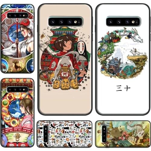Cartoon Studio Ghibli Totoro For Samsung S10 S20 Plus S8 S9 S10e Case For Galaxy Note 20 Ultra Note 10 Lite 9 Coque